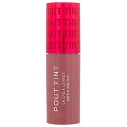 Makeup Revolution Pout Tint Lip Gloss Hydrating And Toning Lip Gloss 3 Ml Sizzlin Red