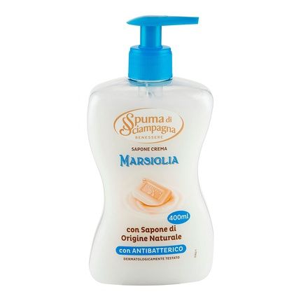 Spuma Di Sciampagna Marsiglia Neutral Ph Natural Antibacterial Liquid Soap 13.53 Fluid Ounces (400Ml)