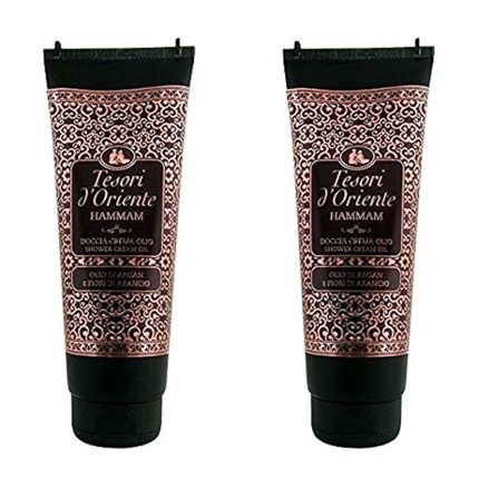 Tesori D'Oriente Hammam Shower Cream Oil With Argan Oil And Orange Blossom 8.45 Fluid Ounce 250Ml