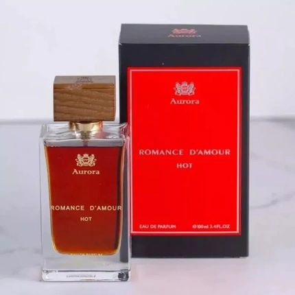 Aurora Romance D'Amour Hot For Man Eau De Parfum 100 Milliliters - Long Lasting