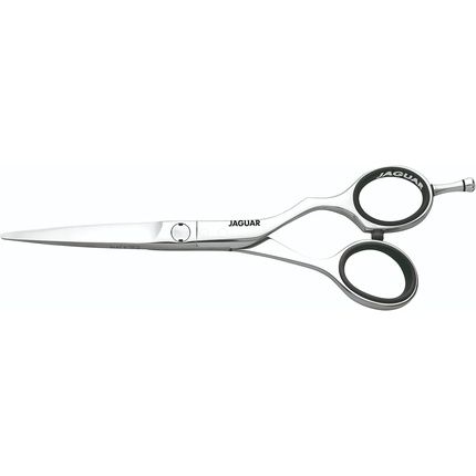 Jaguar Hairdressing Scissors Euro-Tech 5.25 Inch Offset Black Line