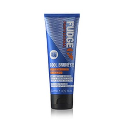 Fudge Professional Cool Brunette Blue Toning Shampoo For Brown And Dark Hair Shades 1000Ml