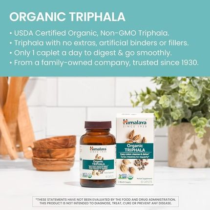 Himalaya Organic Triphala Colon Cleanse And Digestive Supplement - Image 3