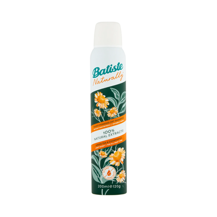Batiste Naturally Light Scent Green Tea & Chamomile Dry Shampoo 200Ml