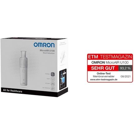 Omron Microair U100 Inhaler For Adults And Children - Silent Electric Nebulizer For Home Or Travel - Asthma Treatment - Image 3