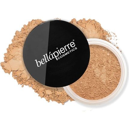 Bellapierre Mineral Foundation Powder Full Coverage Spf 15 Vegan & Cruelty-Free 9G Maple