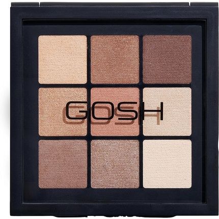 Gosh Eyedentity Vegan Eyeshadow Palette With 9 Perfectly Matched Colors In Matte And Metallic 004 Be Here