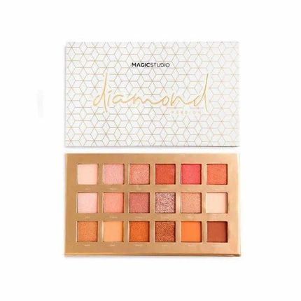 Magic Studio Powerful Cosmetics Magic Studio Diamond Eyeshadow Palette 18 Colors