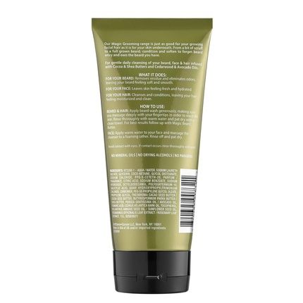 Softsheen-Carson Magic Beard Wash 3 In 1 Cleanses And Conditions For Face And Beard