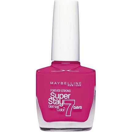 Gemey Maybelline Forever Strong Super Stay 7 Days Nail Polish In Fuchsia Rose 10Ml