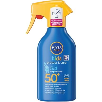 Nivea Sun Kids Protect & Care Spf 50+ Trigger Spray 270Ml