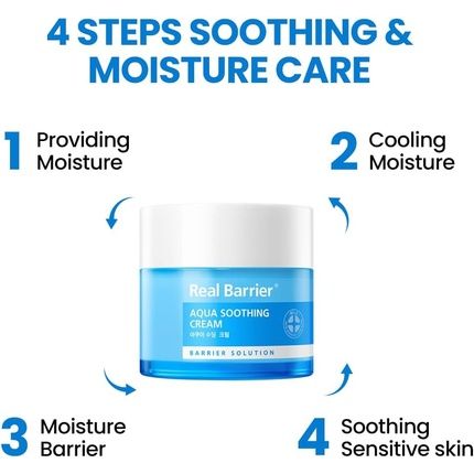 Real Barrier Aqua Soothing Gel Cream 50Ml - Image 3