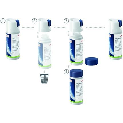 Unknown Jura 24212 Milk System Cleaner Mini Tabs Refill Bottle 180G