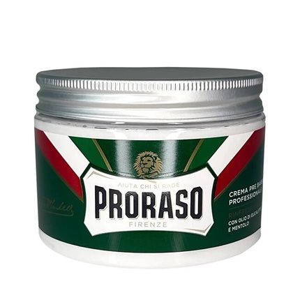Proraso Professional Preshave Cream With Eucalyptus And Menthol 300Ml Refreshing And Toning