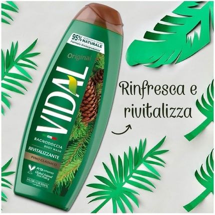 Vidal Pine Classico Revitalizing Shower 500Ml - Image 3