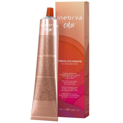 Inebrya Color - 8.42 Biondo Chiaro Cognac - Crema Colorante Per Capelli - 100 Ml