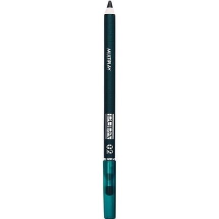 Pupa Milano Multiplay Eye Pencil 02 Electric Green For Women 0.04Oz