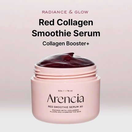 Arencia Overnight Red Smoothie Face Mask Serum Glowing & Soothing 30Ml