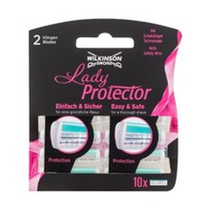 Wilkinson Sword Lady Protector Razor Blades For Women'S Razor 10 Count