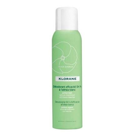 Klorane Deodorant Spray 24 Hours With White Mallow For Sensitive Skin 125Ml