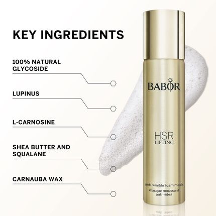 Babor Hsr Lifting Foam Mask - Luxurious Anti-Wrinkle Treatment - Image 3