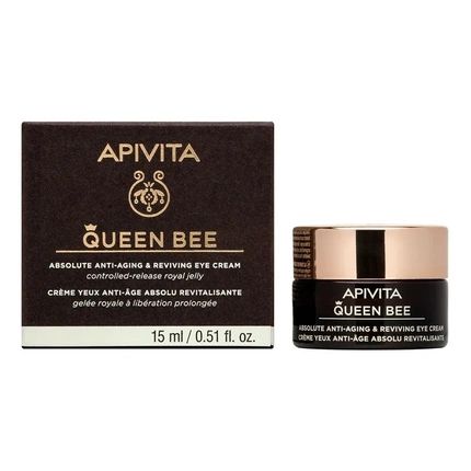 Apivita Queen Bee Eye Cream 15Ml Antiaging And Revitalizing