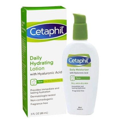 Cetaphil Daily Facial Moisturizer For Dry Skin 88Ml Hydrating Lotion