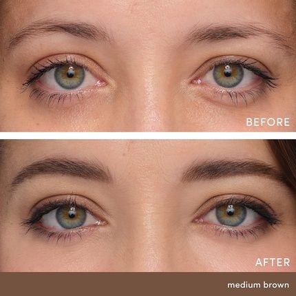 Jane Iredale Purebrow Shaping Pencil Retractable Pencil With Spoolie Expertly Outlines Shapes Fills And Fluffs Water-Resistant Smudge-Proof Formula Medium Brown - Image 3