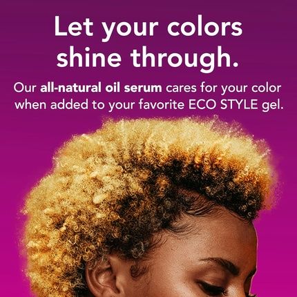 Eco Style(R) جل معزز للون مزيج تألق الزيت في مصل الزيت، 4 أونصة.