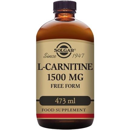 Solgar L-Carnitine 1500Mg Liquid Supports Metabolism And Energy Release 473Ml