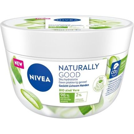 Nivea All Purpose Cream Naturally Good Aloe Vera Body Lotion 200Ml