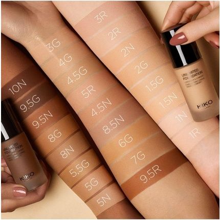 Kiko Milano Unlimited Foundation 5N Long-Lasting Liquid Foundation 05 Neutral - Image 3
