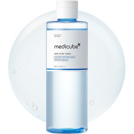 Medicube Zero Pore Toner Exfoliating & Hydrating Blue Bottle