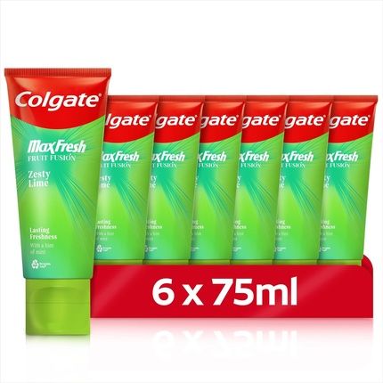 Colgate Max Fresh Fruit Fusion Zesty Lime Flavoured Toothpaste 75Ml