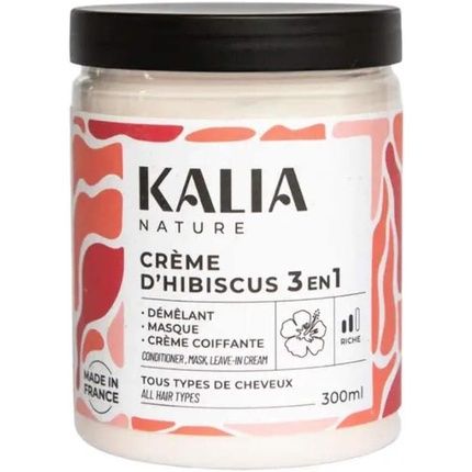 Kalia Nature 3 In 1 Hibiscus Cream Multi-Purpose Hair Care 300Ml