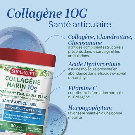 Superdiet Marine Collagen For Joints & Locomotor System - Image 3
