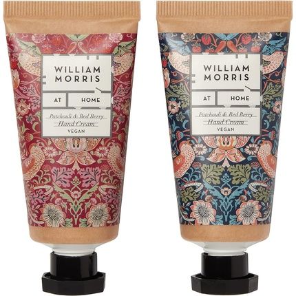 William Morris At Home Patchouli & Red Berry Hand Care Duo Bag Set Enriched With Essential Oils Cruelty Free Vegan Friendly Travel Friendly Sizes 2 X 30Ml - Image 3