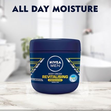 Nivea Men Revitalising Body Cream With Caring Vitamin E 13.5Oz - Image 3