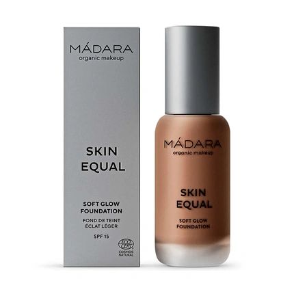 Mdara Skin Equal Base Soft Glow SPF 15 90 كستنائي 30 مل كريم أساس مشع مع حماية من الشمس