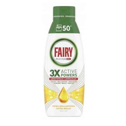 Fairy Platinum Dishwasher Gel Yellow 900 Ml