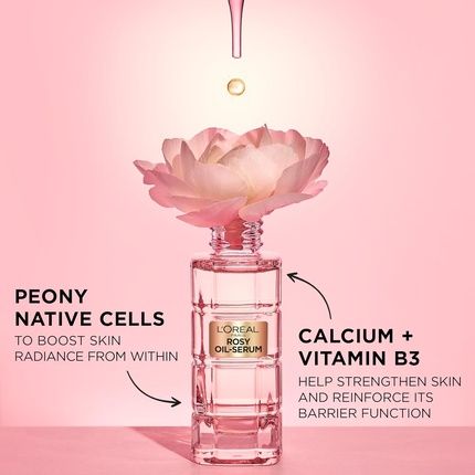L'Oreal Paris Age Perfect Golden Age Rosy Oil Face Serum Boosts Skin Radiance - Image 3