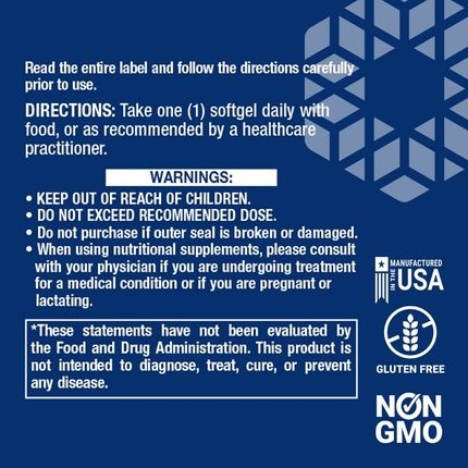 Life Extension Provinal Purified Omega-7 30 Softgels - Image 3