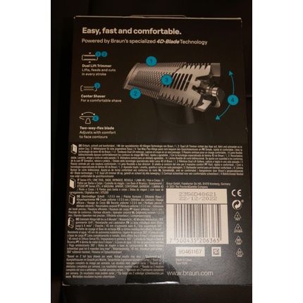 Braun Series X Xt5300  Beard Trimmer And Facial And Body Hair Shaver