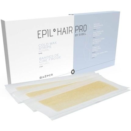 Sibel Cold Depilatory Bands For The Body - Pack Of 6