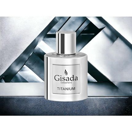 Gisada Titanium Eau De Parfum 50Ml Spicy, Vibrant, Fresh And Powerful Fragrance