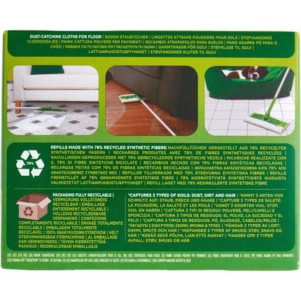 Swiffer Dust Trapper Cloths 15 Microfiber Dry Cloths - Image 3