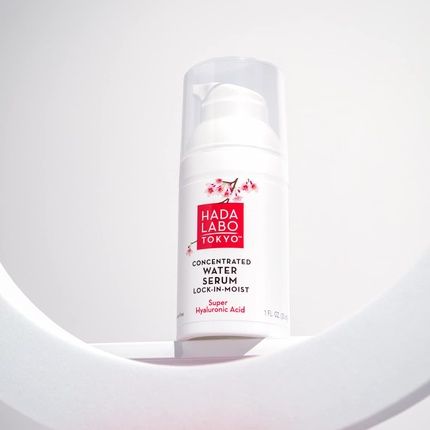 Hada Labo Tokyo White Concentrated Water Serum Lock-In-Moist 30Ml Hyaluronic Face Serum High Dose - Image 3