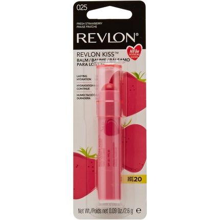 Revlon Kiss Balm Spf20 Fresh Strawberry 2.6G