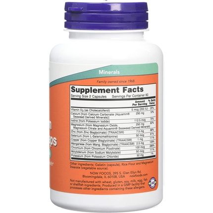 Now Foods Full Spectrum Mineral Standard Capsules 120 Count