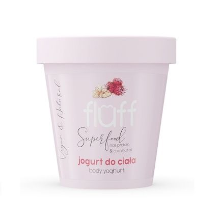 Fluff Body Yoghurt Raspberry With Almonds 180Ml